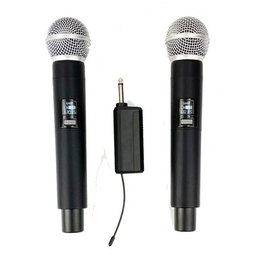 jyc music嚴選mt-2 充電型無線手握麥克風-含麥克風2支/無線發射器x1