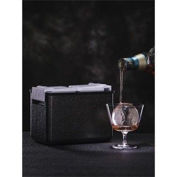 出口日本 冰球模具制作器 威士忌冰模鉆石冰方冰大號無氣泡食品級