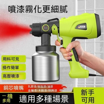 【臺灣出貨】噴漆槍高霧化油漆噴槍乳膠漆噴塗機家用小型鋰電噴漆神器