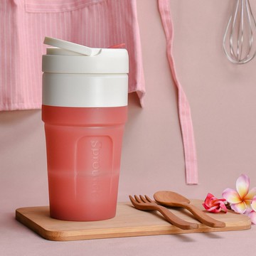 大地莊園系列 - 盛食杯 = 誠實 730ml大容量 莓果紅