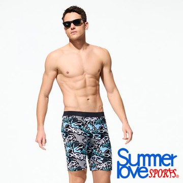 SUMMER LOVE 夏之戀 SPORTS大男寬口泳褲 C24906