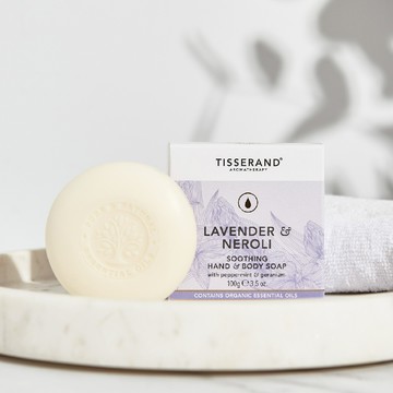 薰衣草與橙花精油沐浴皂 Lavender & Neroli Soothing Hand & Body Soap 100g