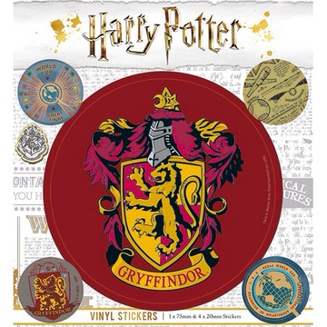 哈利波特 葛萊芬多主題貼紙組