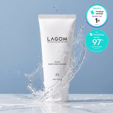 Lagom Cellup Micro Foam Cleanser 120ml