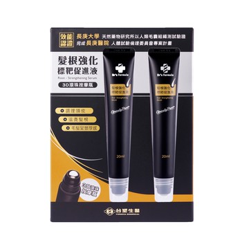 【Dr’s Formula 台塑生醫】髮根強化標靶促進液滾珠瓶20ml(2入/盒)