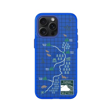 iPhone 15 Pro Max Clear 激光藍 - Nature Explorers 自然探索指南 - 探索指南（夜晚的玉山）