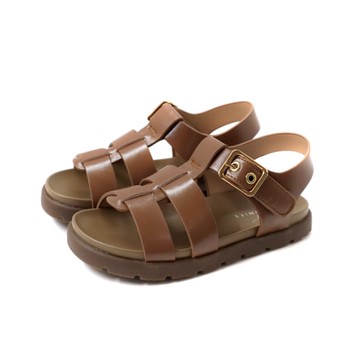 CONNIFE 休閒涼鞋 童鞋 棕色 AB52-04 no653