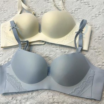 清倉 內衣女小胸聚攏上托顯大防下垂無鋼圈舒適薄款無痕胸罩