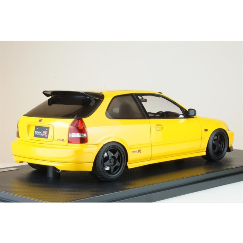 イグニッションモデル 1/18 ホンダ シビック EK9 Type R イエロー 完成品ミニカー IG2676 | LINEブランドカタログ