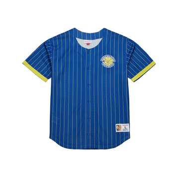 M&N TEAM STRIPED MESH BASEBALL JERSEY 網眼 棒球衫 勇士隊