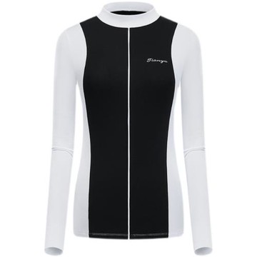 T28新品高爾夫服裝女士長袖t恤防曬上衣春夏修身時尚百搭顯瘦球衣