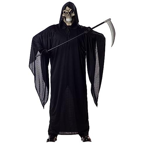 California Costume コスプレ Grim Reaper メンズ 黒