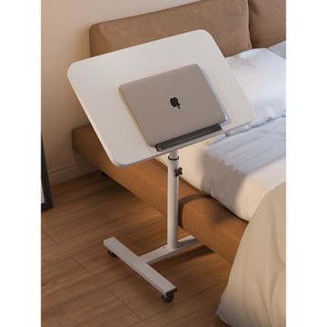 床邊桌可移動電腦懶人桌子宿舍懶人家用學生折疊書桌筆記本電腦床頭神器可移動支架桌板升降多功能床邊辦公桌
