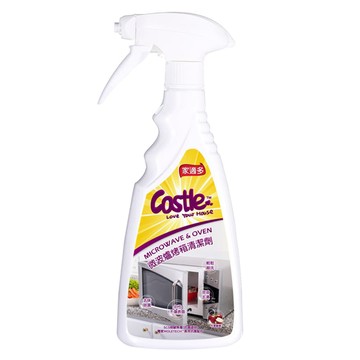 Castle 家適多微波爐烤箱清潔劑 有效溶解油垢、消除異味、長效防護  500ml  1瓶