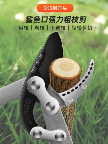 園藝剪刀 修花剪 綠籬剪 園林修枝剪樹枝專用剪刀果樹粗枝剪大剪刀園藝修枝修剪樹枝剪刀