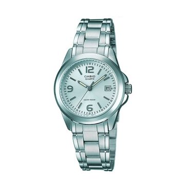 CASIO卡西歐 清新圓型石英女錶(LTP-1215A-7A)