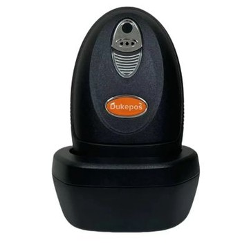 DUKEPOS 皇威國際 DK-6388W 綠光工業百萬像素無線二維條碼掃描槍 底座傳輸模式無藍牙