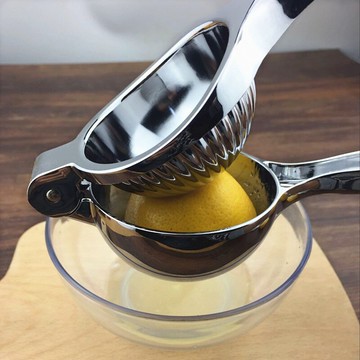 輝漫手動榨汁器家用不銹鋼色檸檬夾子擠壓汁器加厚壓榨石榴果汁器1入