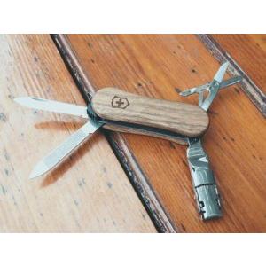 Victorinox ビクトリノックス　Swiss Army 6機能マルチツール Nail Clip Wood 580 Pocket Knife　（ウッド）