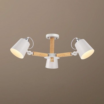 E27北歐風半吸頂三燈 L01-1536