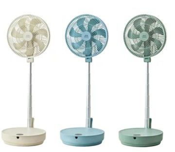 (免運) BRUNO BOE112 折疊式 DC電風 DC扇 電扇 4段風量 定時功能 省電 附收納袋 遙控器 日本代購