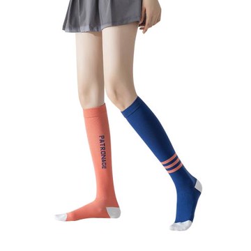 運動襪女壓力瘦腿小腿襪夏季專業運動跑步健身瑜伽壓縮襪高筒優質