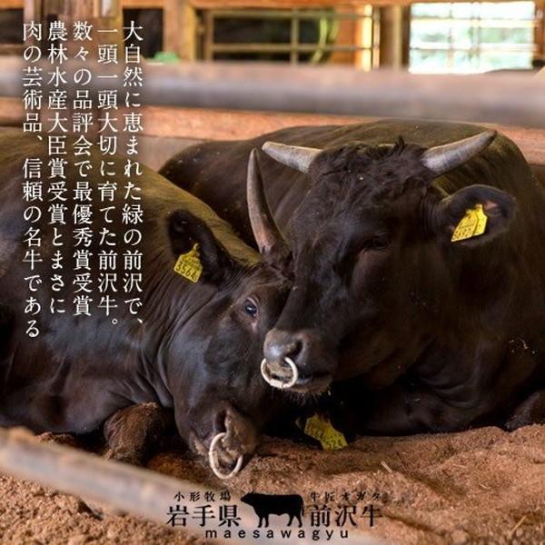 牛肉 前沢牛 焼肉 食べ比べセット［赤身100g、霜降りロース100g］特選 岩手県産 世界の名牛 貴重 高級黒毛和牛［お歳暮 2023 ギフト 御歳暮］