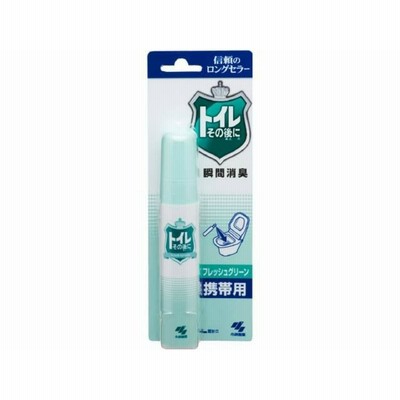 小林製薬 トイレその後に 携帯用 フレッシュグリ-ン 23ml