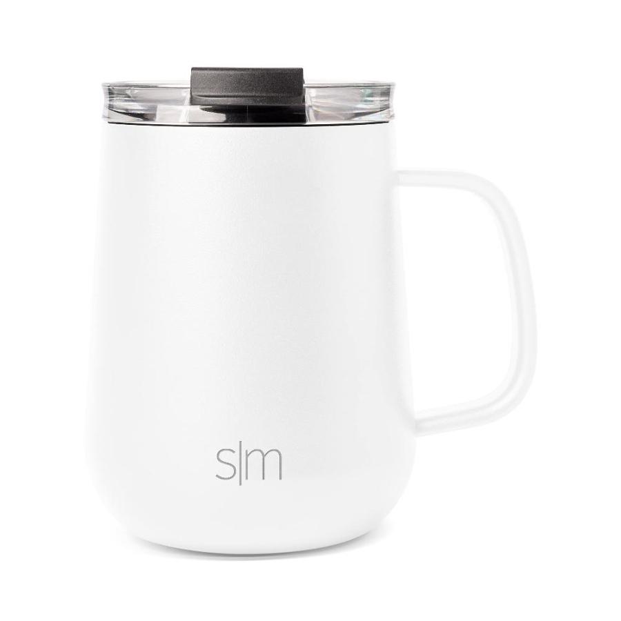 Simple Modern Travel Coffee Mug with Lid and Handle Reusable Insulated St