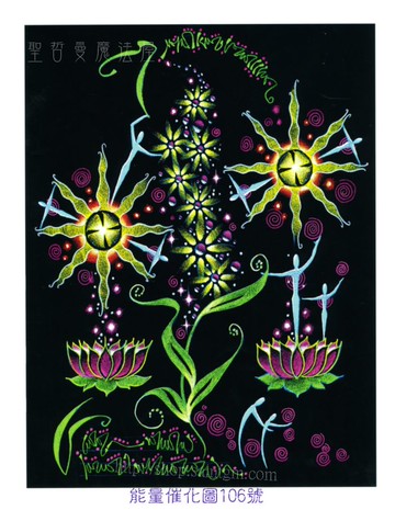 能量催化圖A106號- 超然平衡~穩定與紮根
