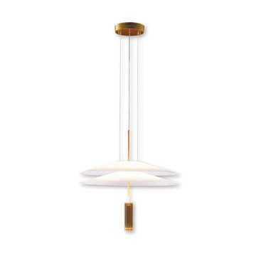 LED 14W 3000K 上下光(燈罩可上下調整)藝術吊燈 F87-18-80561