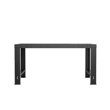 樹德SHUTER 150cm高荷重型鋼製工作桌-未組裝 黑色 /組 WH-5I【領券滿額再折千12/31止】