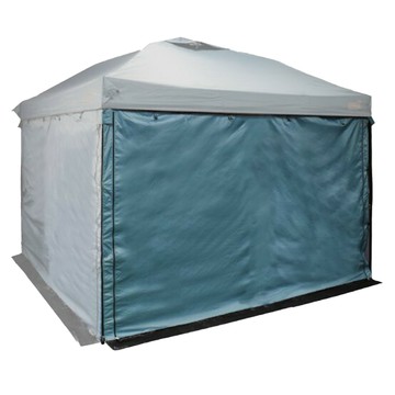 Treewalker 黑膠客廳帳圍布 雙層拉鍊 藍色 收納方便  展開300 x 210cm 收納49 x 17cm