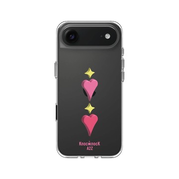 iPhone Air Clear Case（相機按鈕） 透明 - Knock Knock A2Z - 愛你愛你說兩次