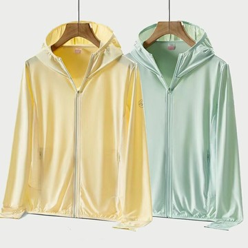 【超冰絲】男女冰絲防晒衣 防紫外線 防晒服 機車防晒衣 涼感外套 抗UV 薄外套 釣魚服 防晒連帽外套男女