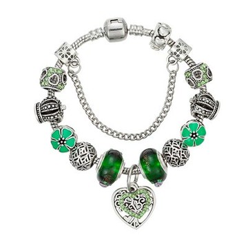 串珠手鍊 手環-歐美時尚精美琉璃飾品熱銷情人節生日禮物女配件73kc254【獨家進口】【米蘭精品】