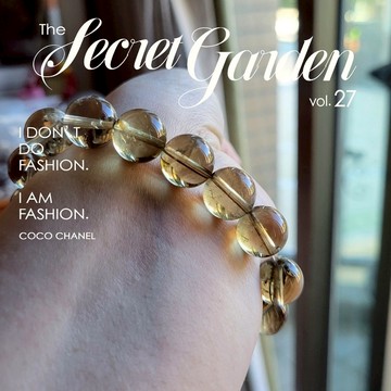 ⭕宙斯魔晶⭕黃水晶 茶水晶 異相共生 茶黃晶 水晶手串 魔晶宙斯 純天然無優化 能量水晶 水晶手練 五行水晶 水晶手珠