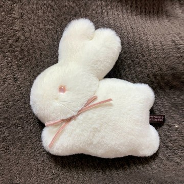 Bunny Popo 擁抱玩偶 (象牙白)