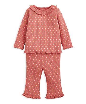 花田舞曲-長袖套裝9-12m