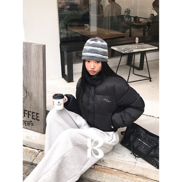 Codibook｜韓國 BEIDELLI 高性能印花短版羽絨外套［預購］羽絨外套 女裝