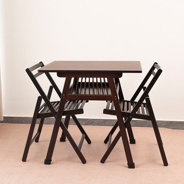 公司貨 超低價 實木陽臺小桌椅三件套茶餐廳桌椅休閑椅子家用喝茶小戶型一桌二椅 快速發貨