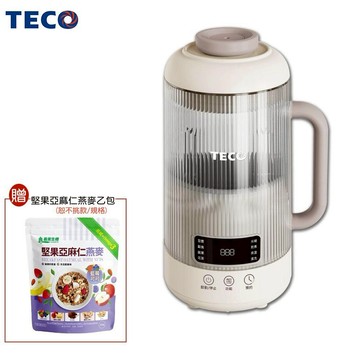 【TECO 東元】贈義美堅果亞麻仁燕麥 多功能蔬果破壁冷熱調理豆漿機/破壁機/果汁機/調理機/輔食機 XYFYS011W
