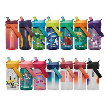 CamelBak 400ml Flip Straw 兒童吸管運動水瓶 RENEW