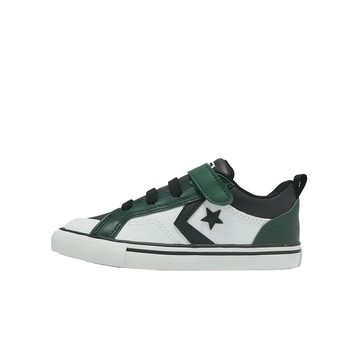 Converse 休閒鞋 Pro Blaze Strap 中大童鞋 白 低筒 皮革 摩鬼氈 A09333C