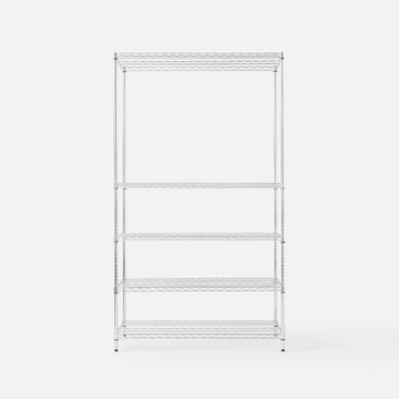 特力屋 重型鍍鉻五層架 寬122*深60*高210公分