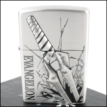 【ZIPPO】日系~EVA新世紀福音戰士-朗基努斯之槍-立體貼飾設計打火機