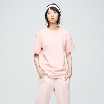 吸排舒適上衣(中性)-柔瑰粉