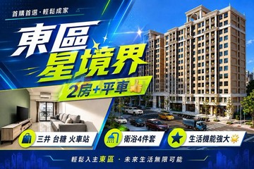 星境界｜東區起飛三井outlet大兩房平車★★｜台中市東區公園東路