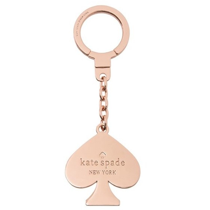 ケイトスペード Kate Spade キーフォブ キーリング キーホルダー バッグチャーム シングズ ウイ ラブ ブランド 女性 新作 スペードマーク ピンクゴールド 通販 Lineポイント最大0 5 Get Lineショッピング