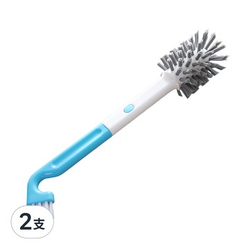葉子小舖 雙頭可拆卸死角清潔刷  顏色隨機  2支